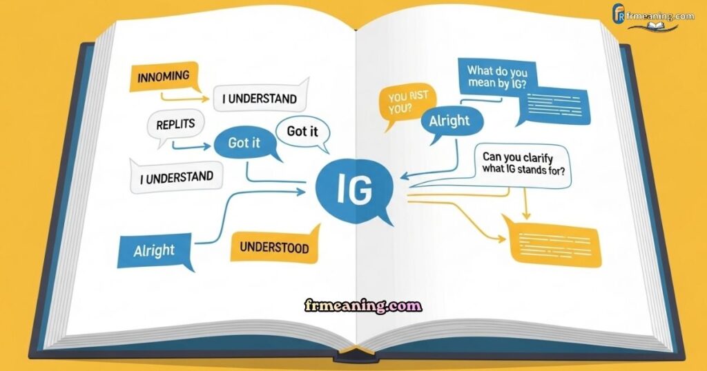 How to Reply When Someone Says IG