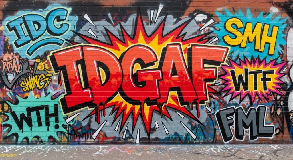 IDGAF vs Similar Slang Terms