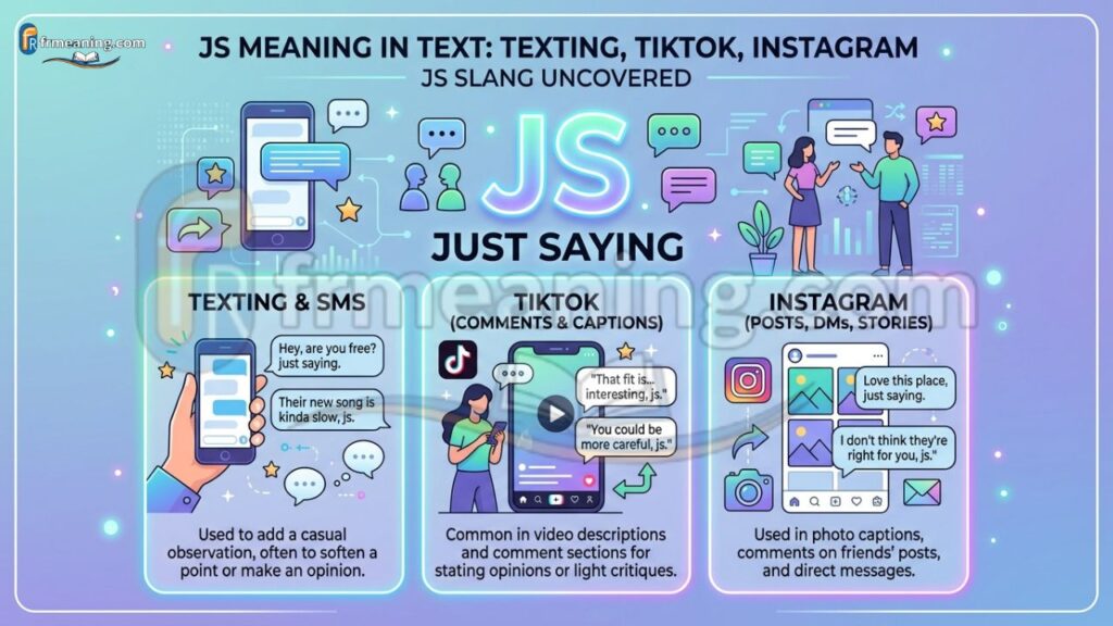 JS Meaning in Text