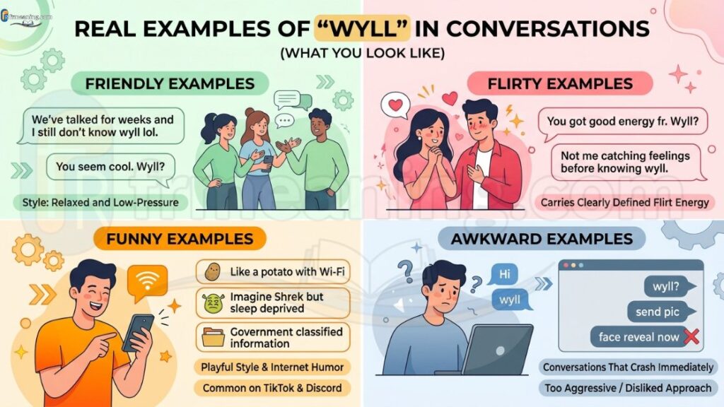 Real Examples of WYLL in Conversations