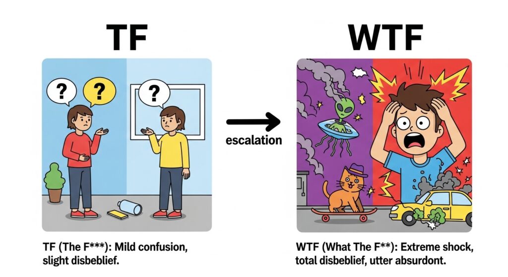 TF vs WTF What’s the Difference