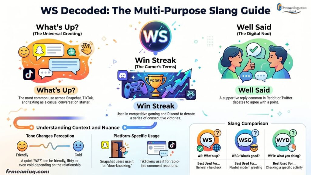 The Real Meaning of WS in Text