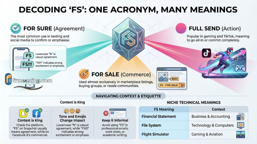 What Does FS Mean in Text
