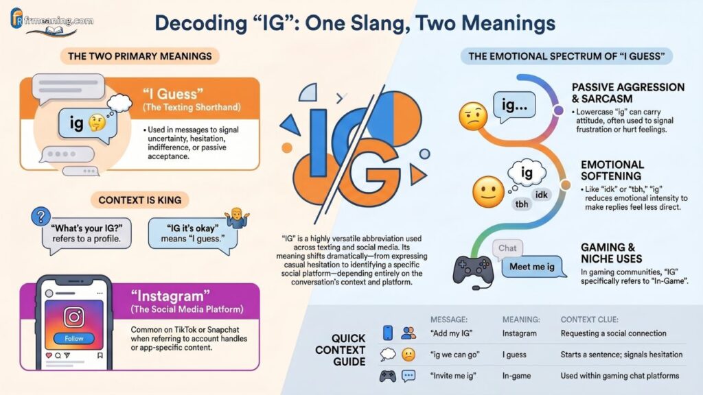 What Does IG Mean