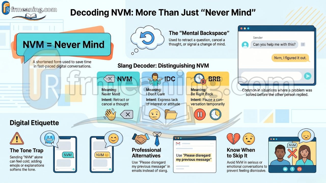 What Does NVM Mean in Text