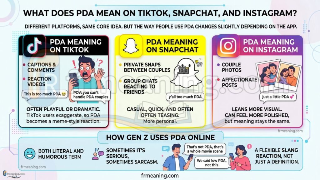 What Does PDA Mean on TikTok, Snapchat, and Instagram
