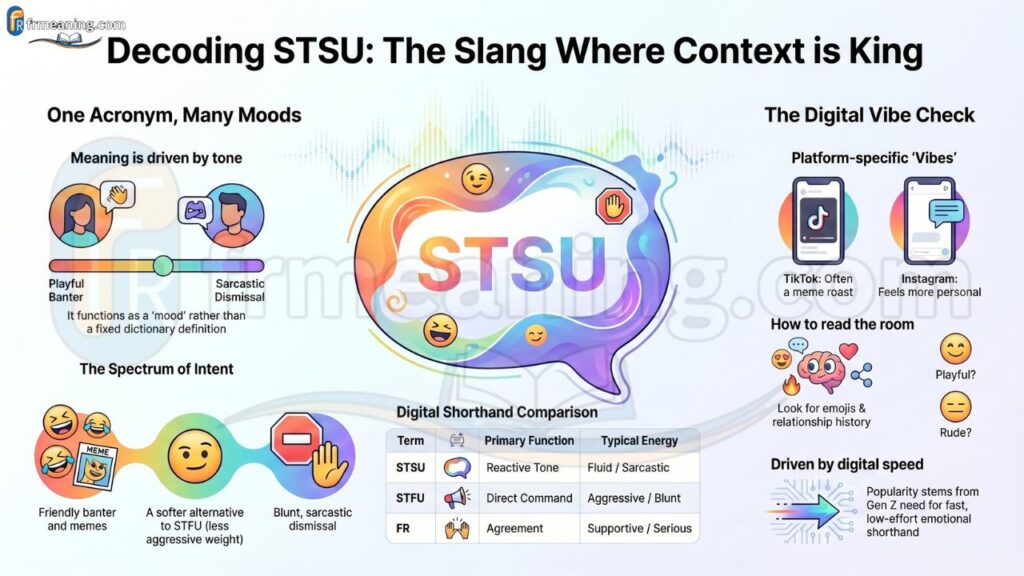 What Does STSU Mean in Text