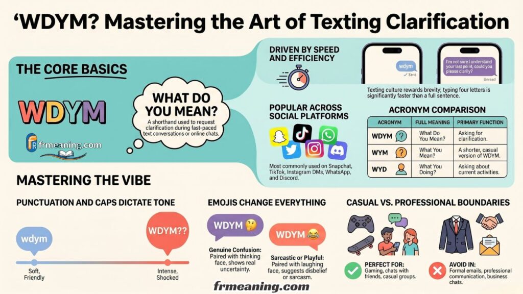 What Does WDYM Mean in Text