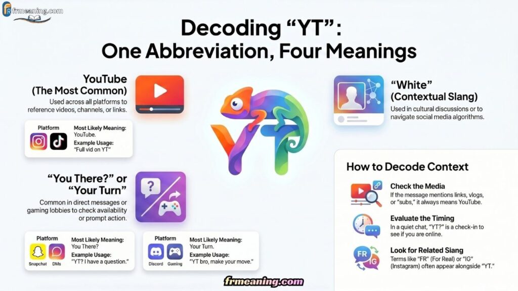 What Does YT Mean in Text