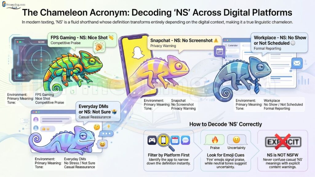What Is NS in Texts