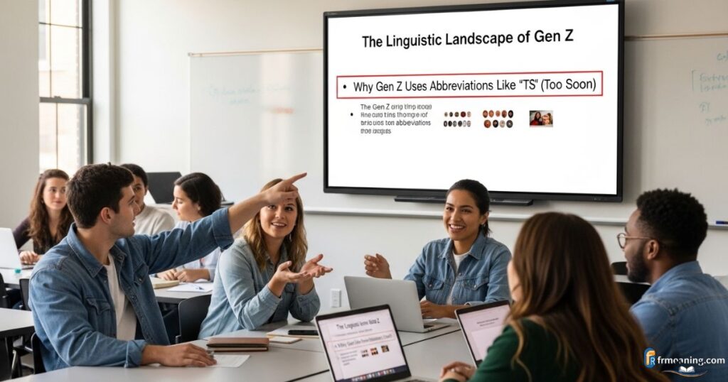 Why Gen Z Uses Abbreviations Like TS