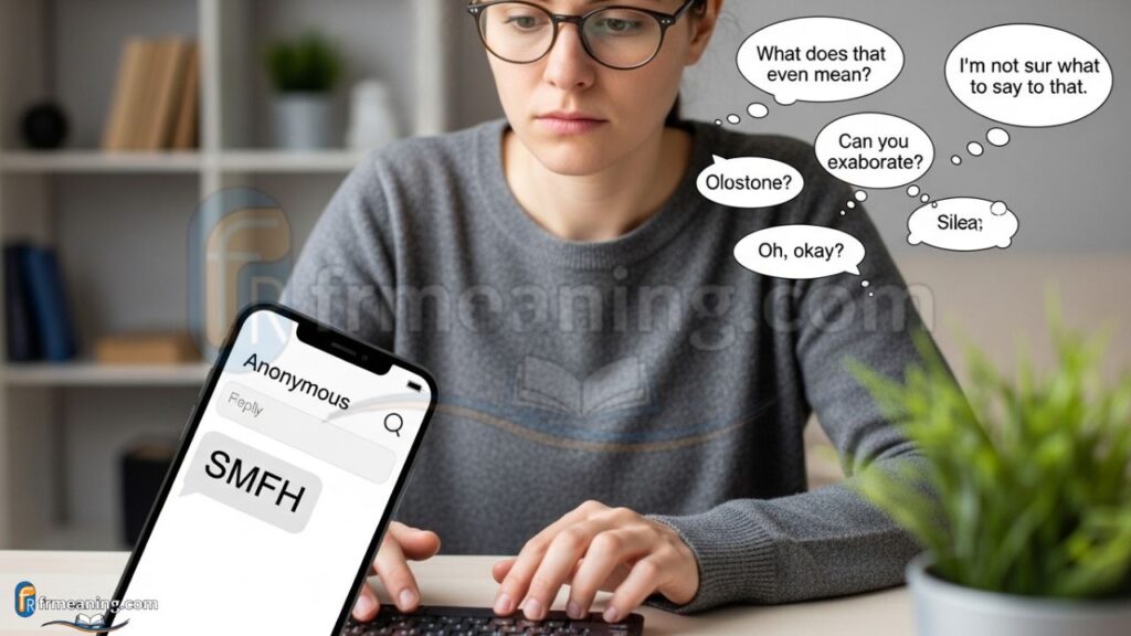 How to Respond When Someone Says SMFH