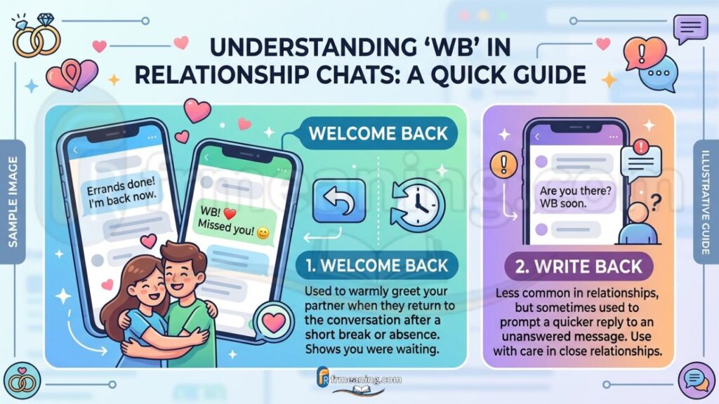 WB Meaning in Relationship Chats
