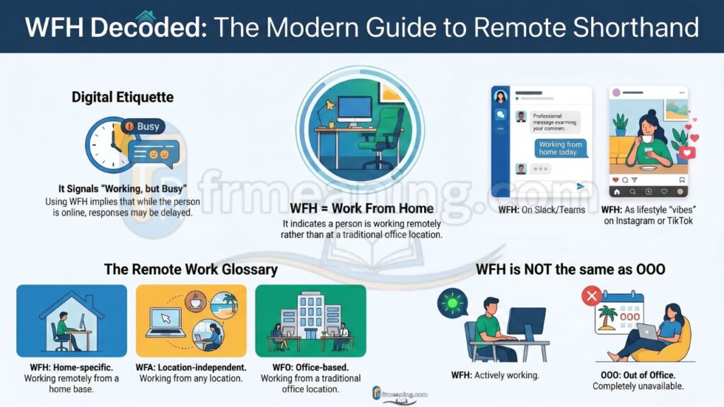 WFH Mean in Text