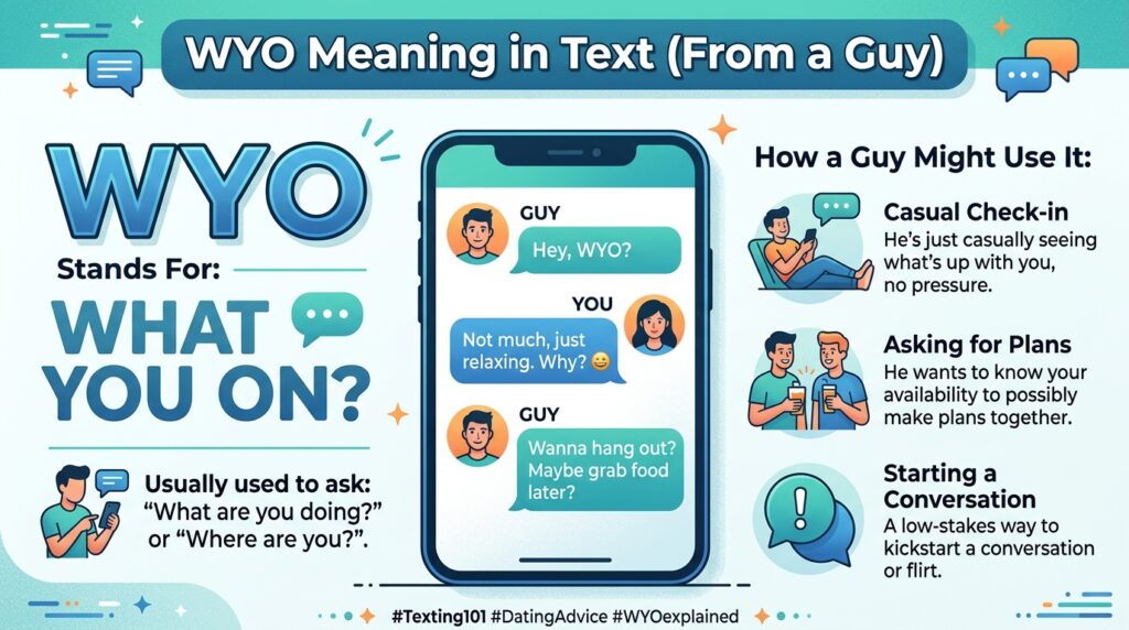 WYO Meaning in Text From a Guy