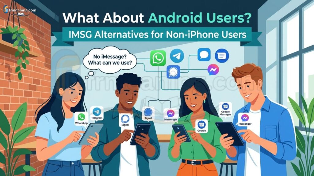 What About Android Users? IMSG Alternatives for Non-iPhone Users