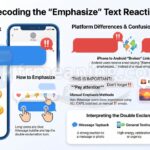 What Does Emphasize Mean in Text
