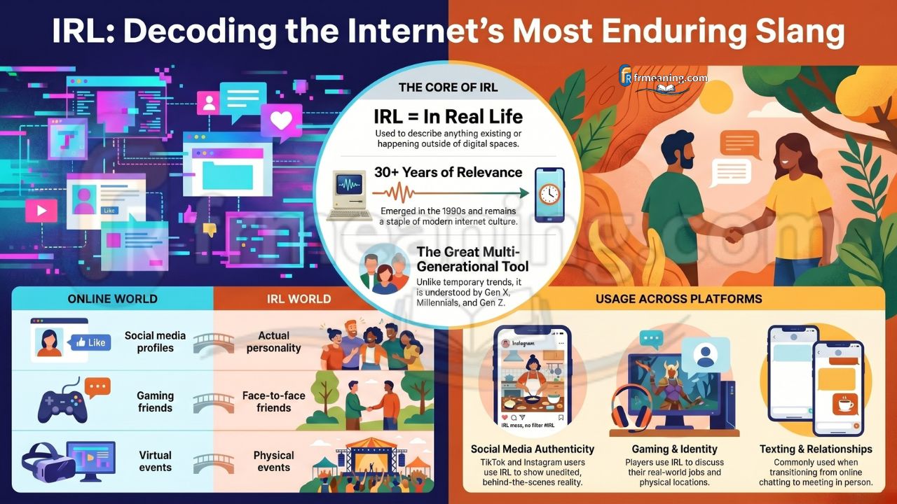 What Does IRL Mean in Text