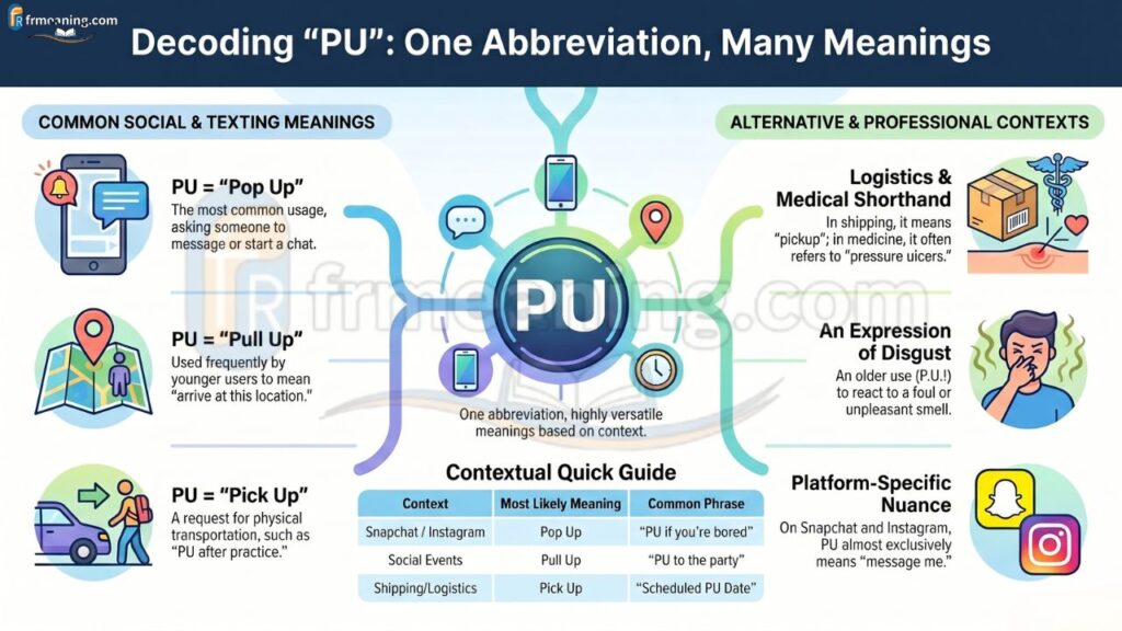 What Does PU Mean in Text