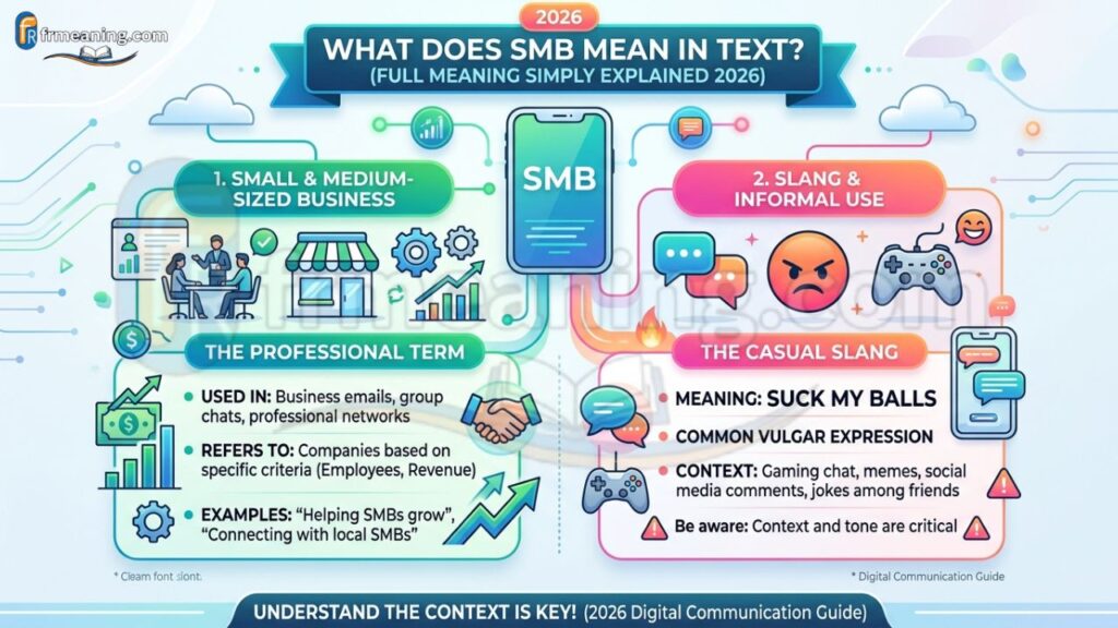 What Does SMB Mean in Text