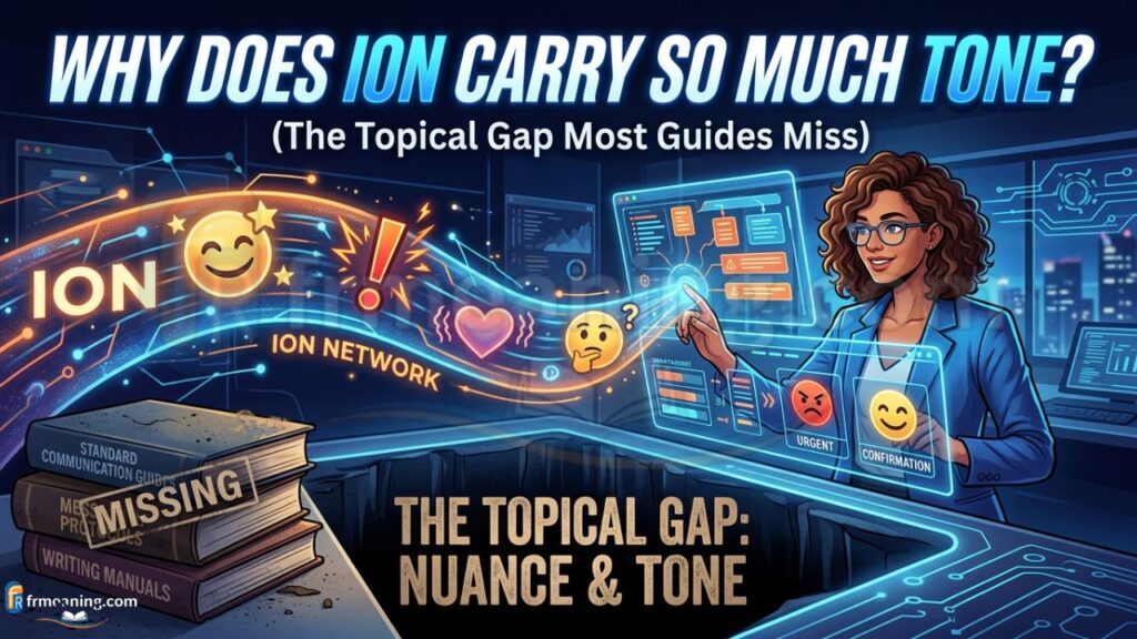 Why Does ION Carry So Much Tone? (The Topical Gap Most Guides Miss)