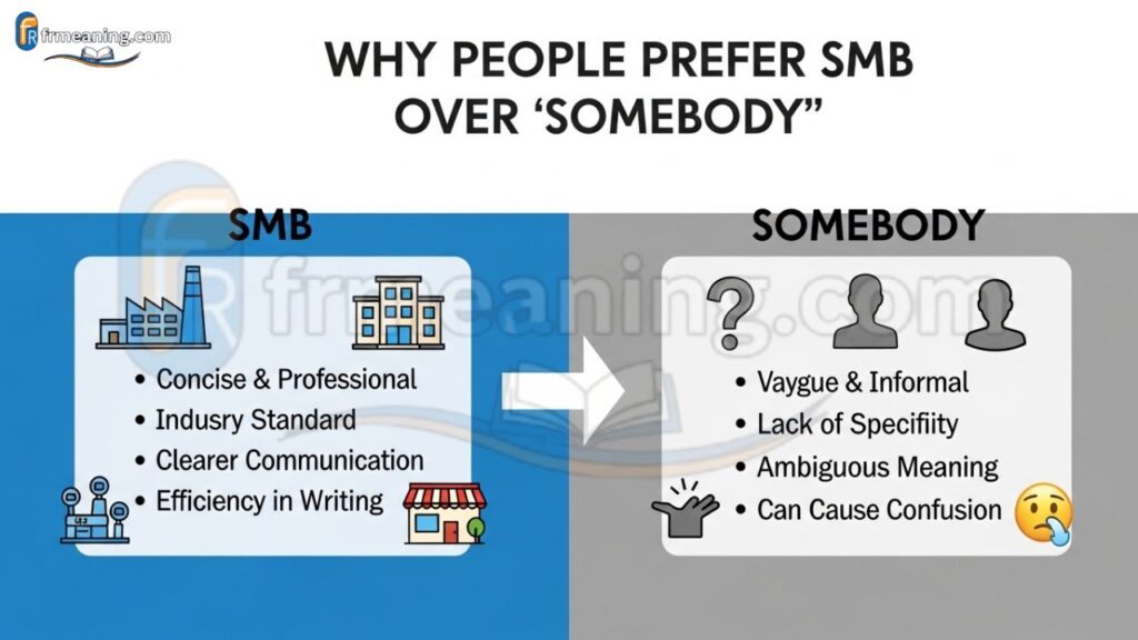 Why People Prefer SMB Over “Somebody”