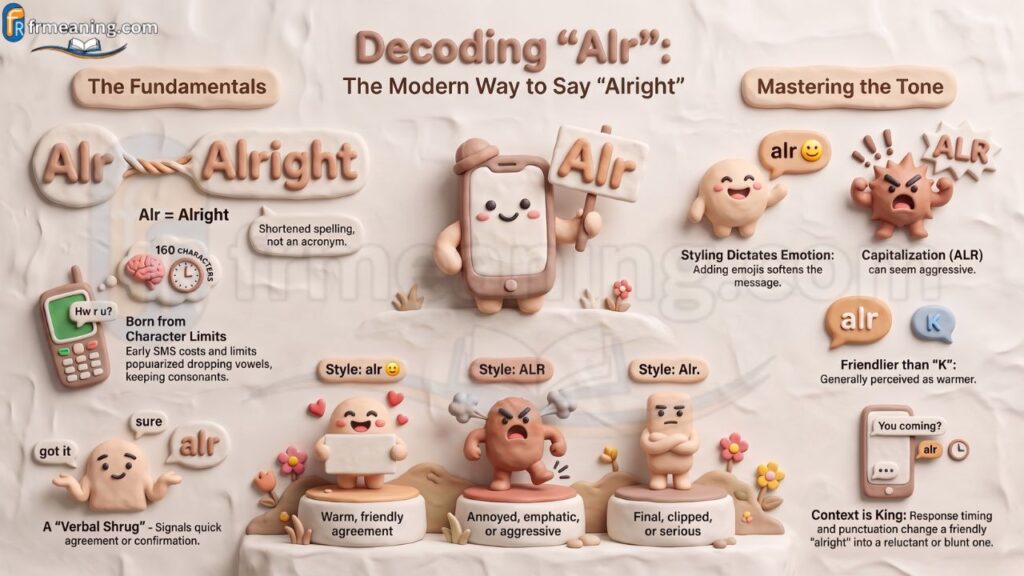 Alr Meaning in Text