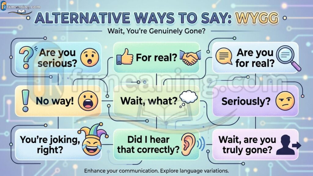 Alternative Ways to Say WYGG