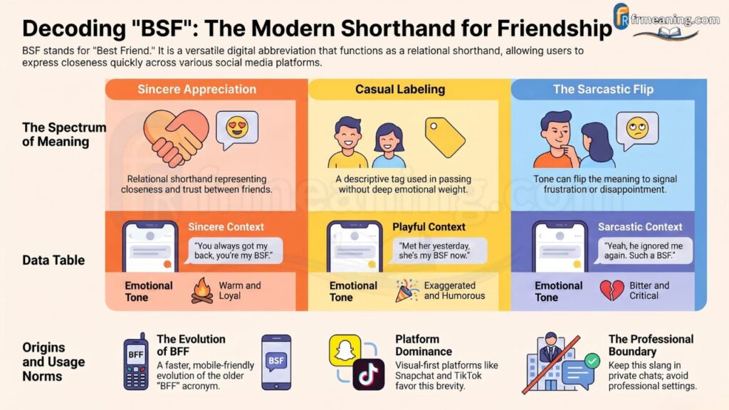 BSF Meaning in Text