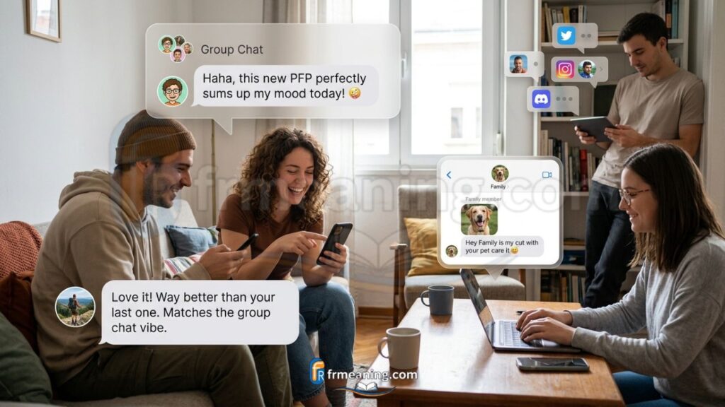 How People Use PFP in Daily Conversations