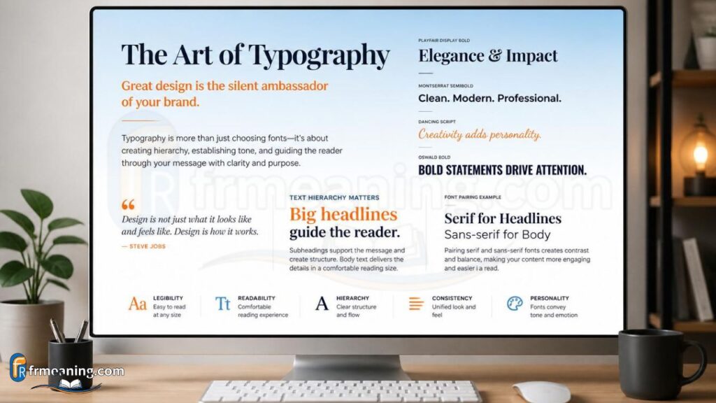 How Text Meaning Looks on the Screen