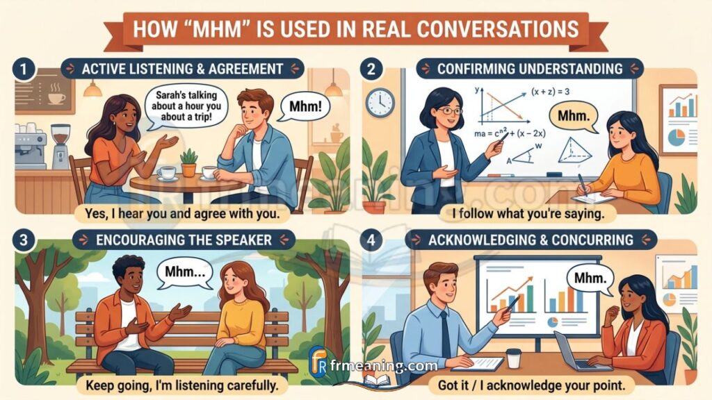 How mhm Is Used in Real Conversations