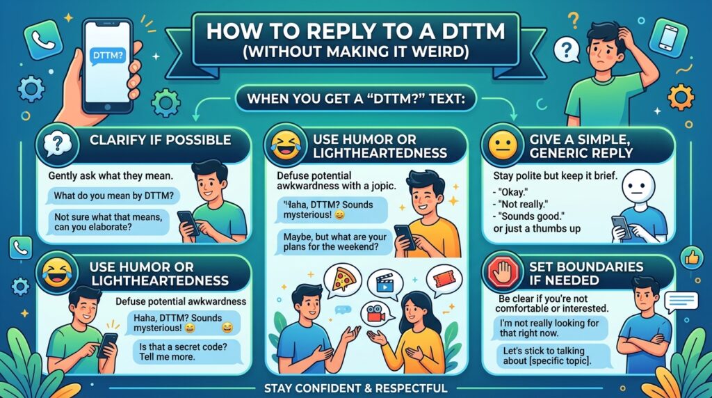 How to Reply to a DTTM (Without Making It Weird)
