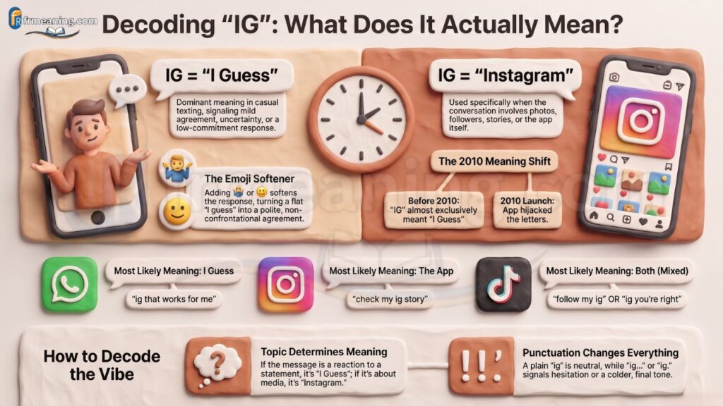 IG Meaning in Text