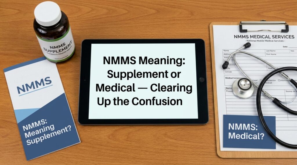 NMMS Meaning Supplement or Medical — Clearing Up the Confusion