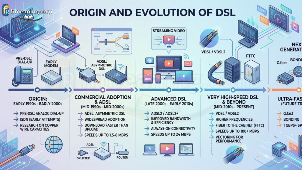 Origin And Evolution Of DSL