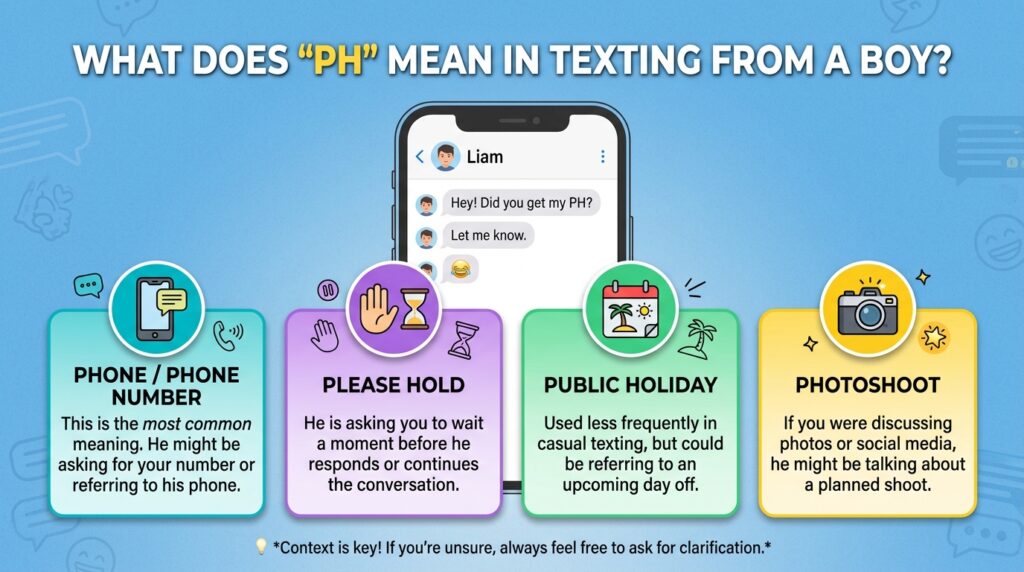 PH Meaning in Texting from a Boy