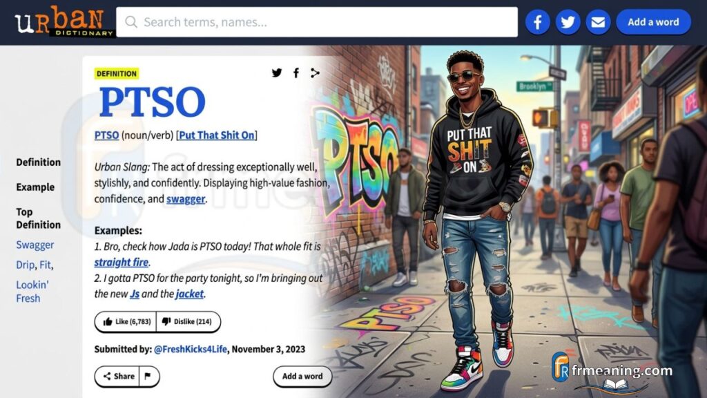 PTSO Meaning Urban Dictionary Style