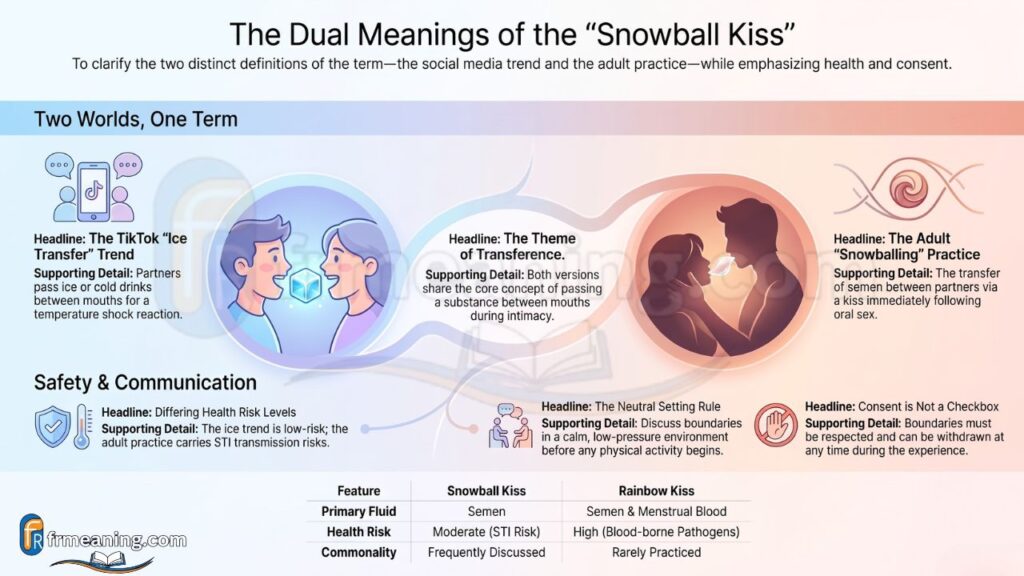 Snowball Kiss Meaning