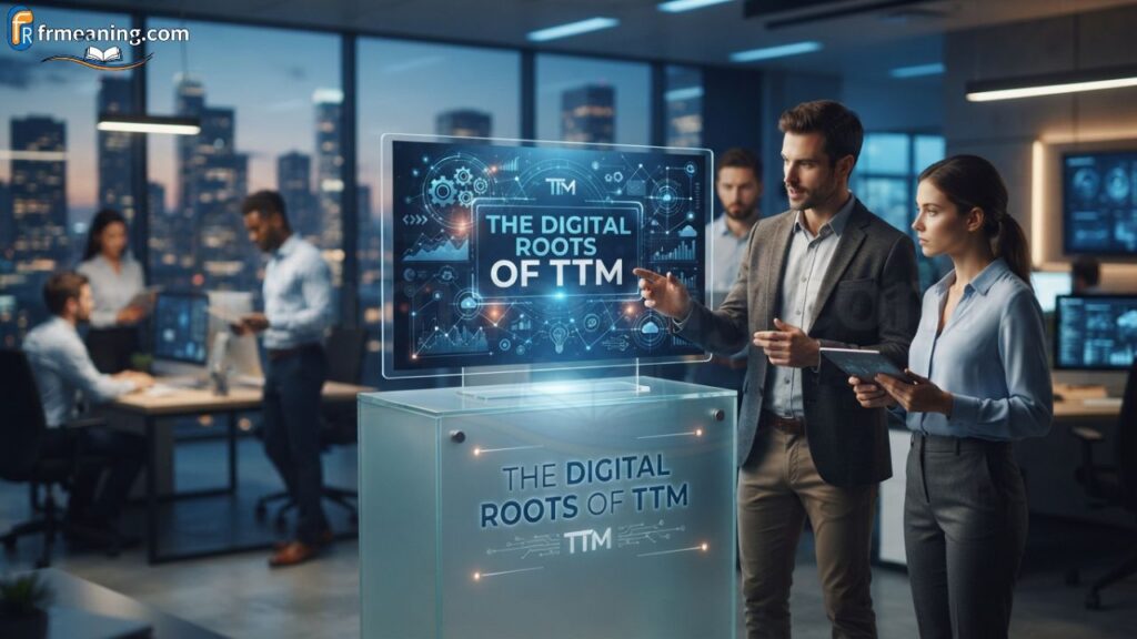 The Digital Roots of TTM