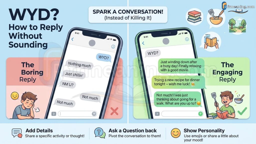 WYD Reply: How to Respond Without Sounding Boring