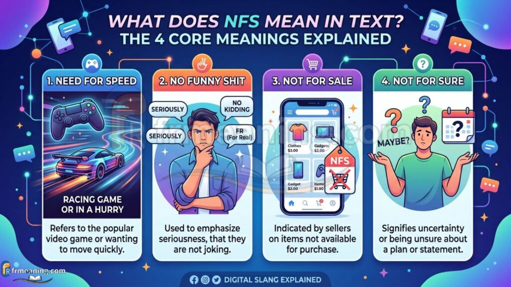 What Does NFS Mean in Text The 4 Core Meanings Explained
