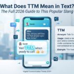 What Does TTM Mean in Text