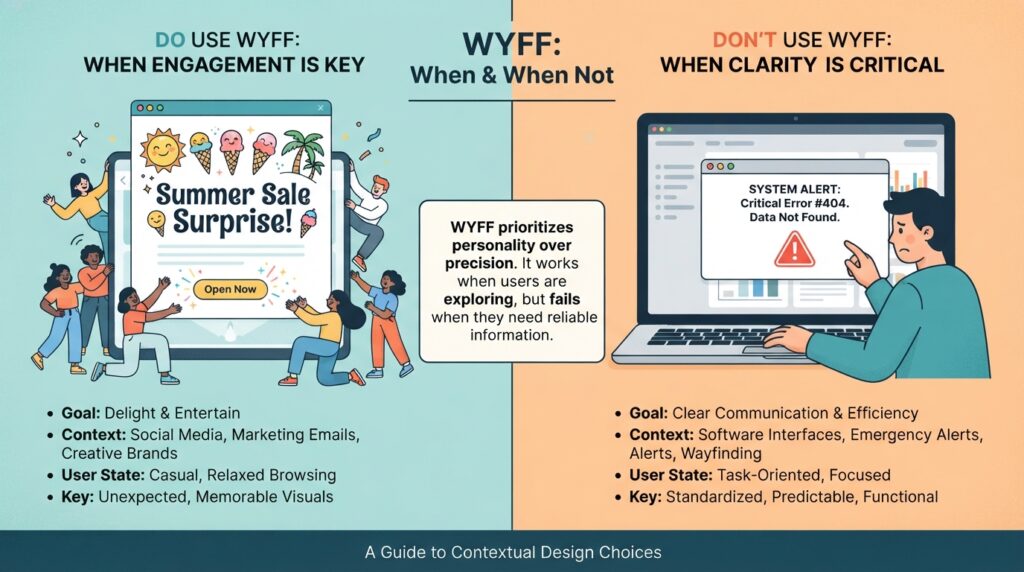 When to Use (and When Not to Use) WYFF