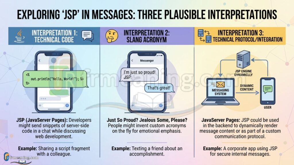 Why People Use JSP in Messages