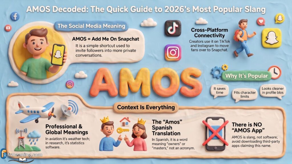 AMOS Meaning in Text