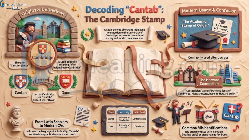 Cantab Meaning