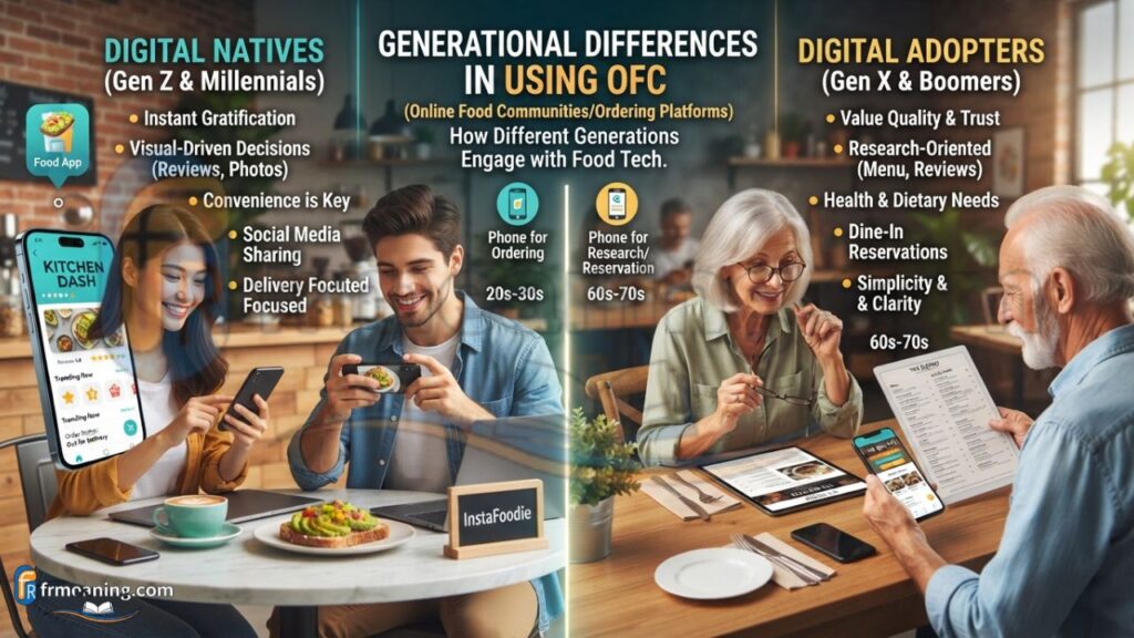 Generational Differences in Using OFC