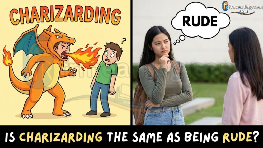 Is Charizarding the Same as Being Rude