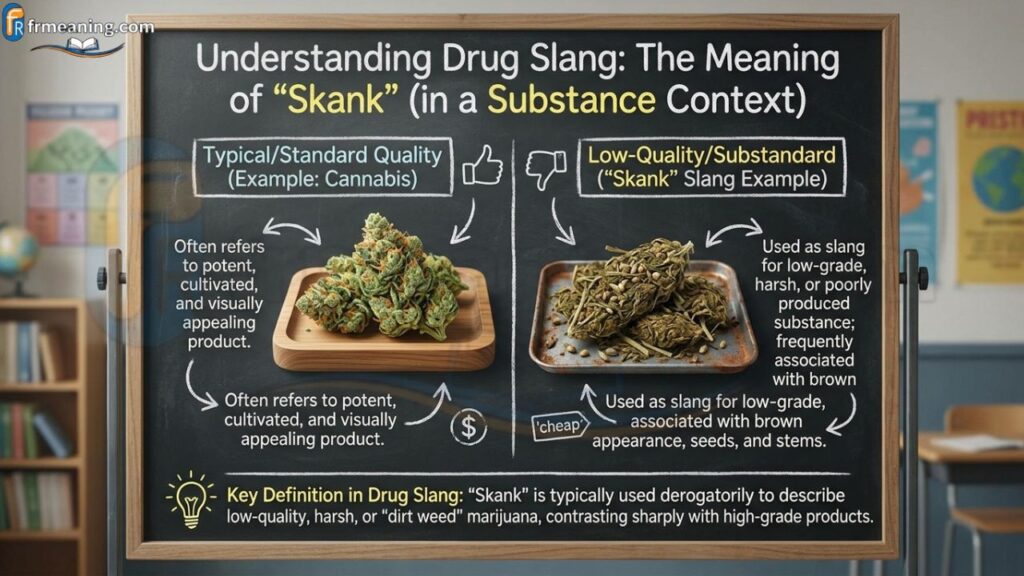 Skank Meaning Drug Slang — Is That a Thing?
